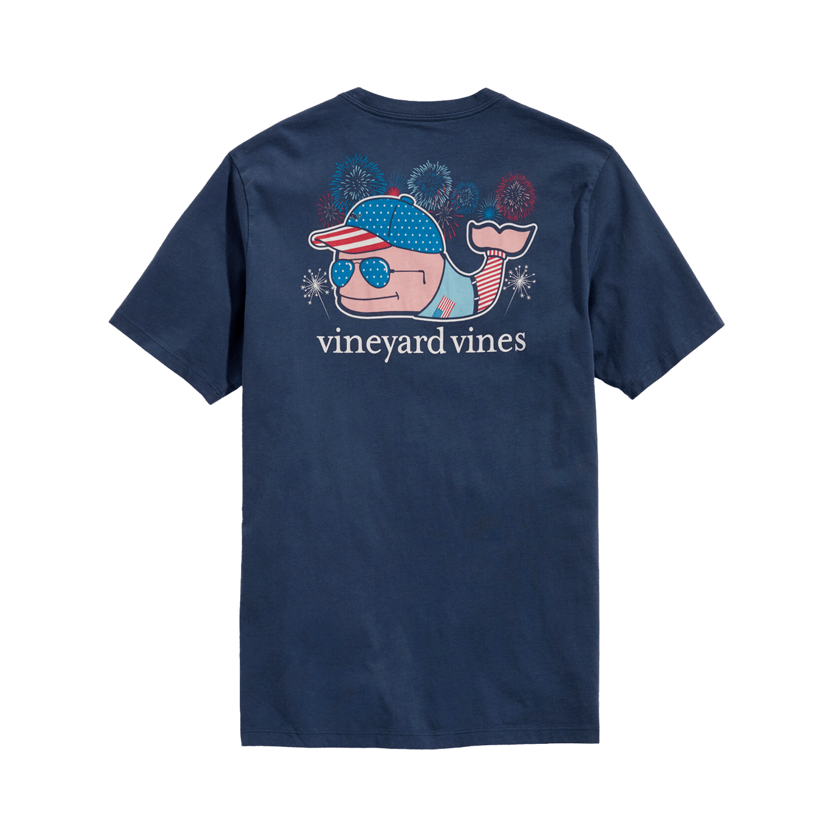 July Whale Short-Sleeve Pocket Tee 
