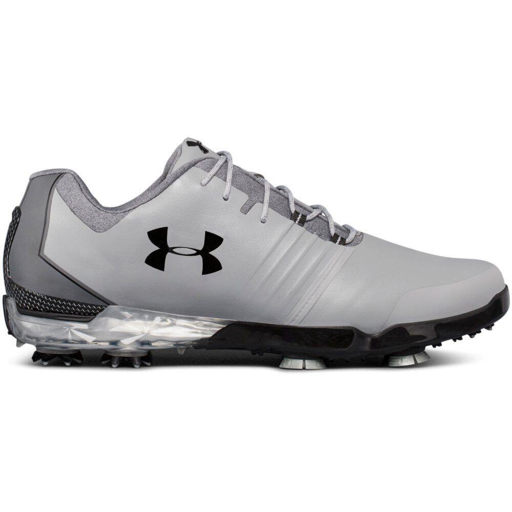 grey under armour golf shoes