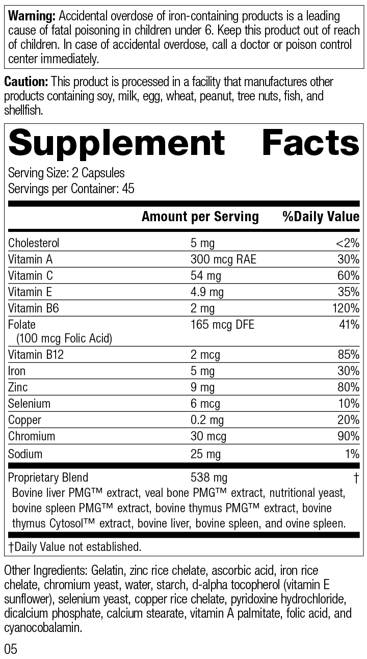 Immuplex® Supplement Facts