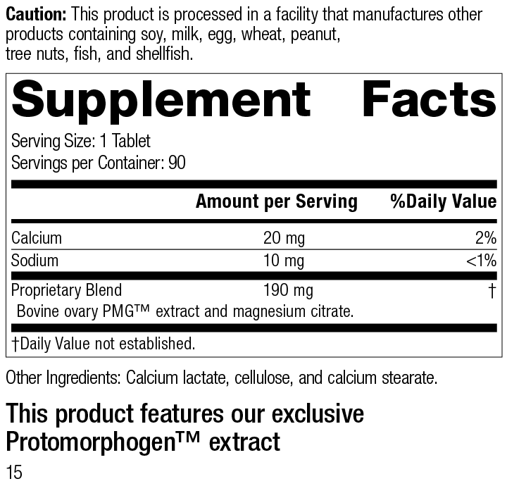 Ovatrophin PMG® Supplement Facts