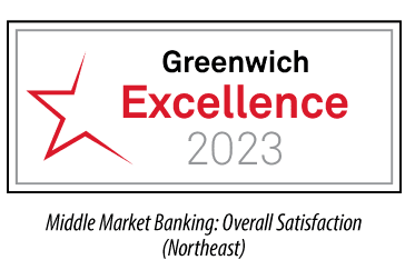Rockland Trust Received the 2023 Greenwich Excellence Award: Middle Market Banking, Overall Satisfaction in the Northeast.