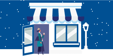 Small business shopping guide thumbnail, shop by goods