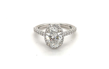 Diamond ring sold by Attleboro Jewelers.