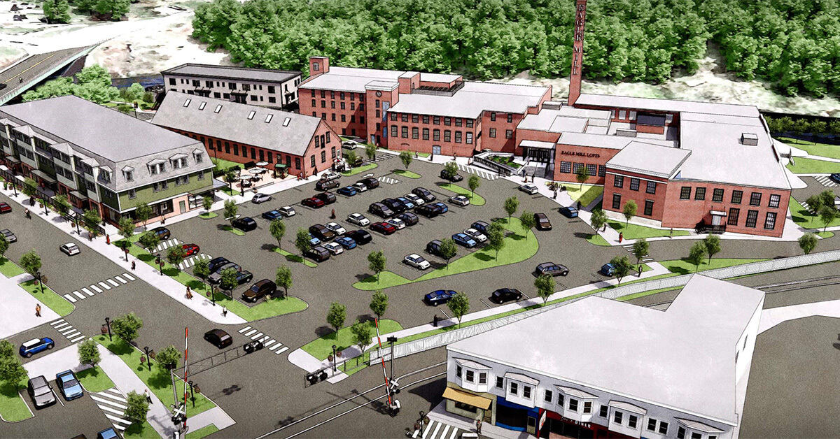 Rockland Trust provides financing for adaptive re-use redevelopment of eagle mill complex.