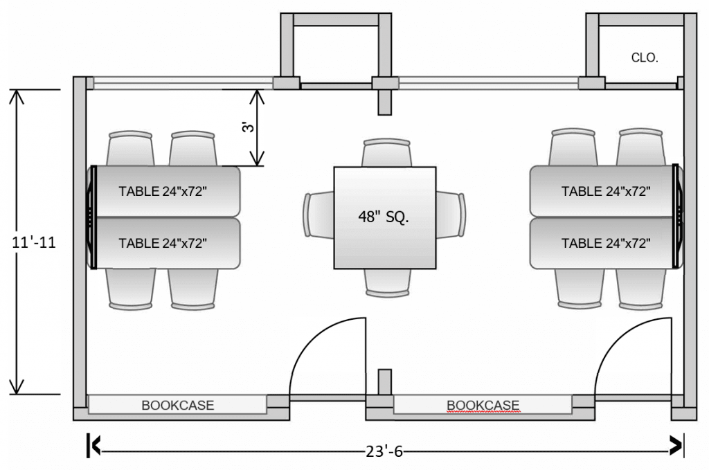 Concept drawing of the new space