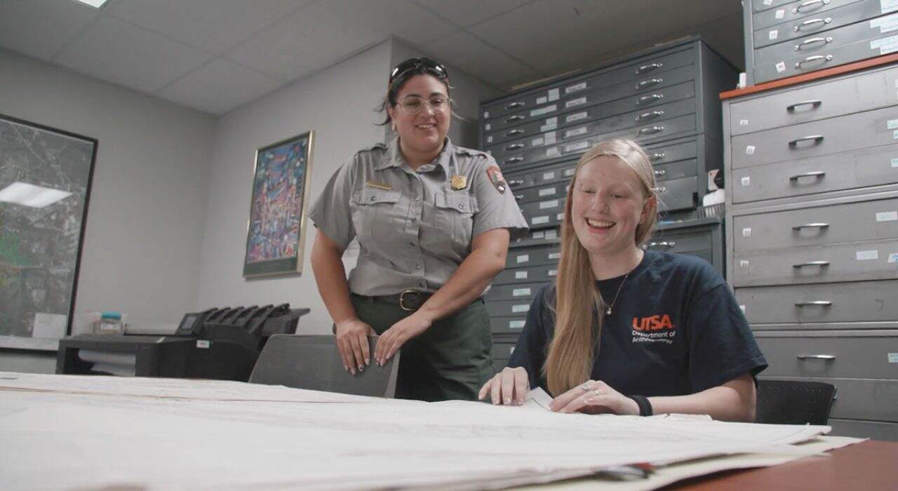 Anthropology student builds future by preserving Texas history through internship program