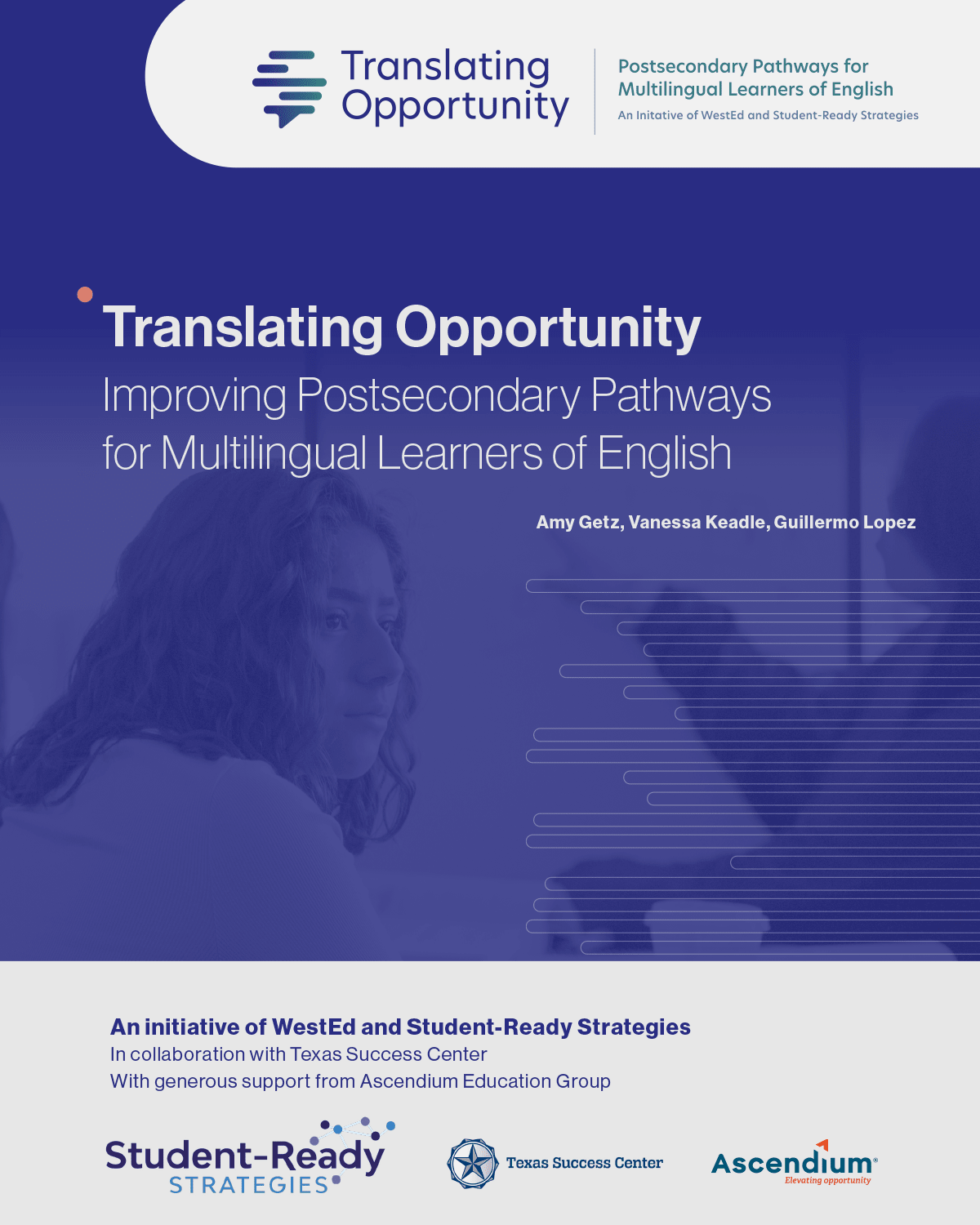Translating Opportunity: Improving Postsecondary Pathways for Multilingual Learners of English 