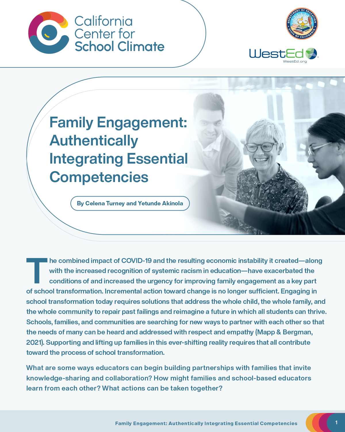 Family Engagement: Authentically Integrating Essential Competencies