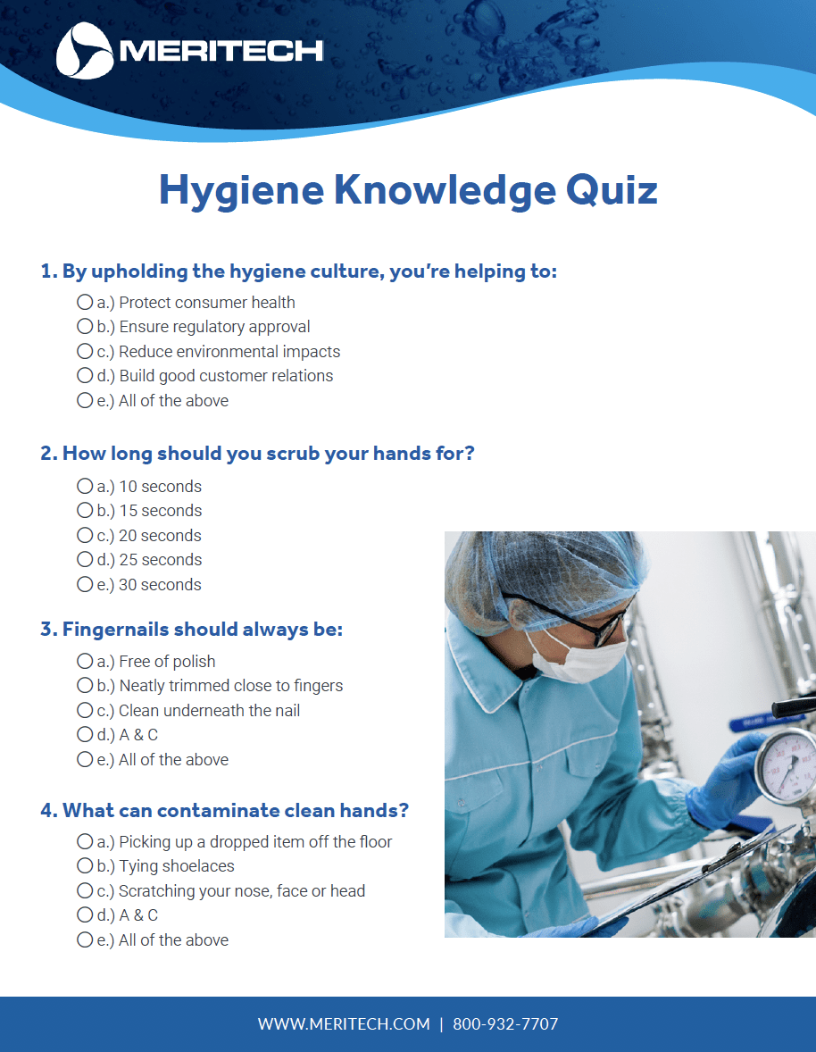 Hygiene Knowledge Quiz