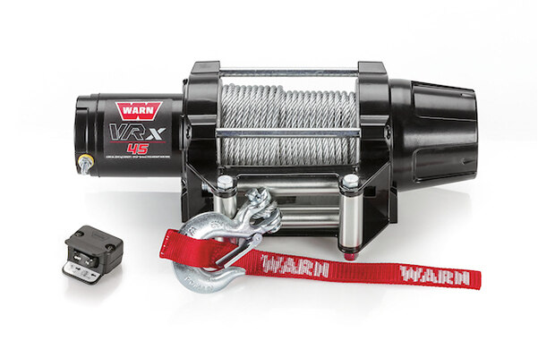 Warn Winch 2500 VRX 25 Kit Includes Heavy Duty Winch Saver 