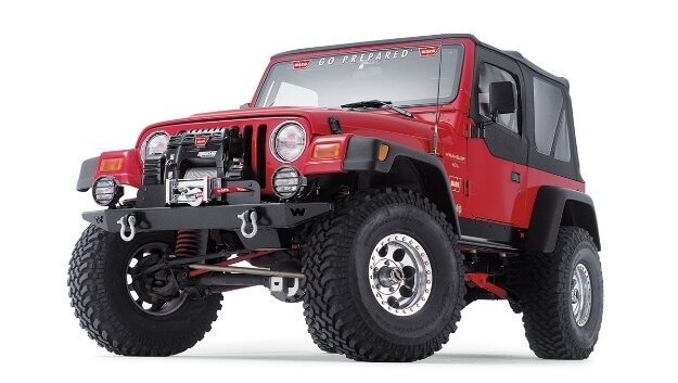 Rock Crawler Bumper - Jeep TJ Front Bumper | WARN Industries