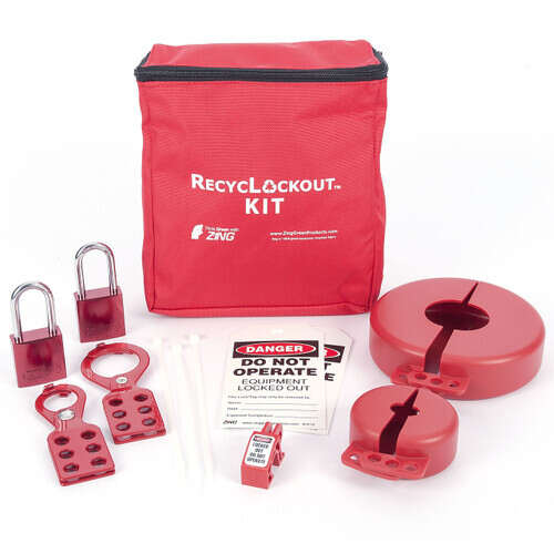Valve Lockout Kit, 12 Components | Zing Green Products