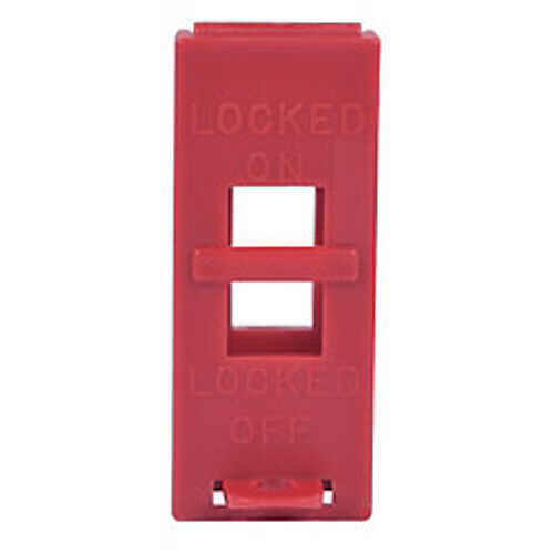 Wall Switch Lockout, Side Hinge, Plastic - ZING Green Safety Products