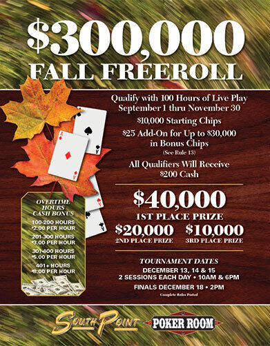 South Point Casino Online Poker