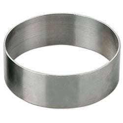 Round Cake Mold/Pastry Ring, S/S, Heavy Gauge. (4 inch x 1.75 inch)