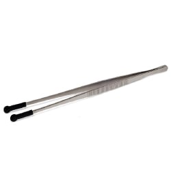 Plastic Precision Tweezers for Electronics Type 249CFR with Straight,  Thick, Beveled, Strong Tips