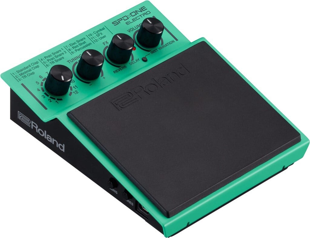 DJ機材 Roland SPD::ONE Electro SPD-1E Roland SPD-ONE SPD-1E Electro Pad