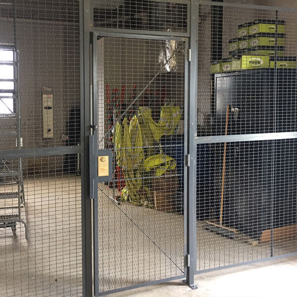 Door Options Wirecrafters, Sliding Cage Door