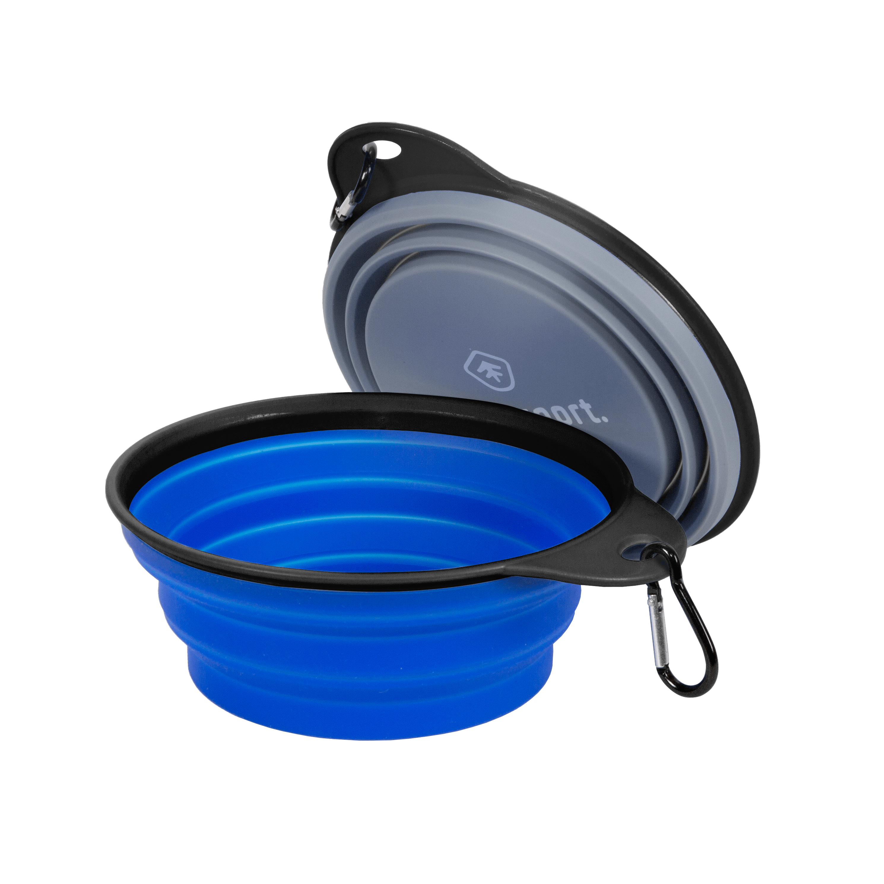 Silicone Collapsible Dog Bowl with Carabiner
