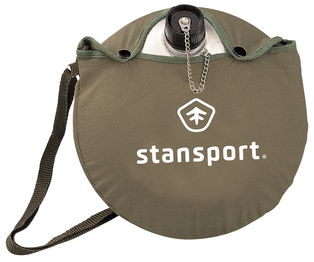 1-Quart Stansport Aluminum Scout Canteen