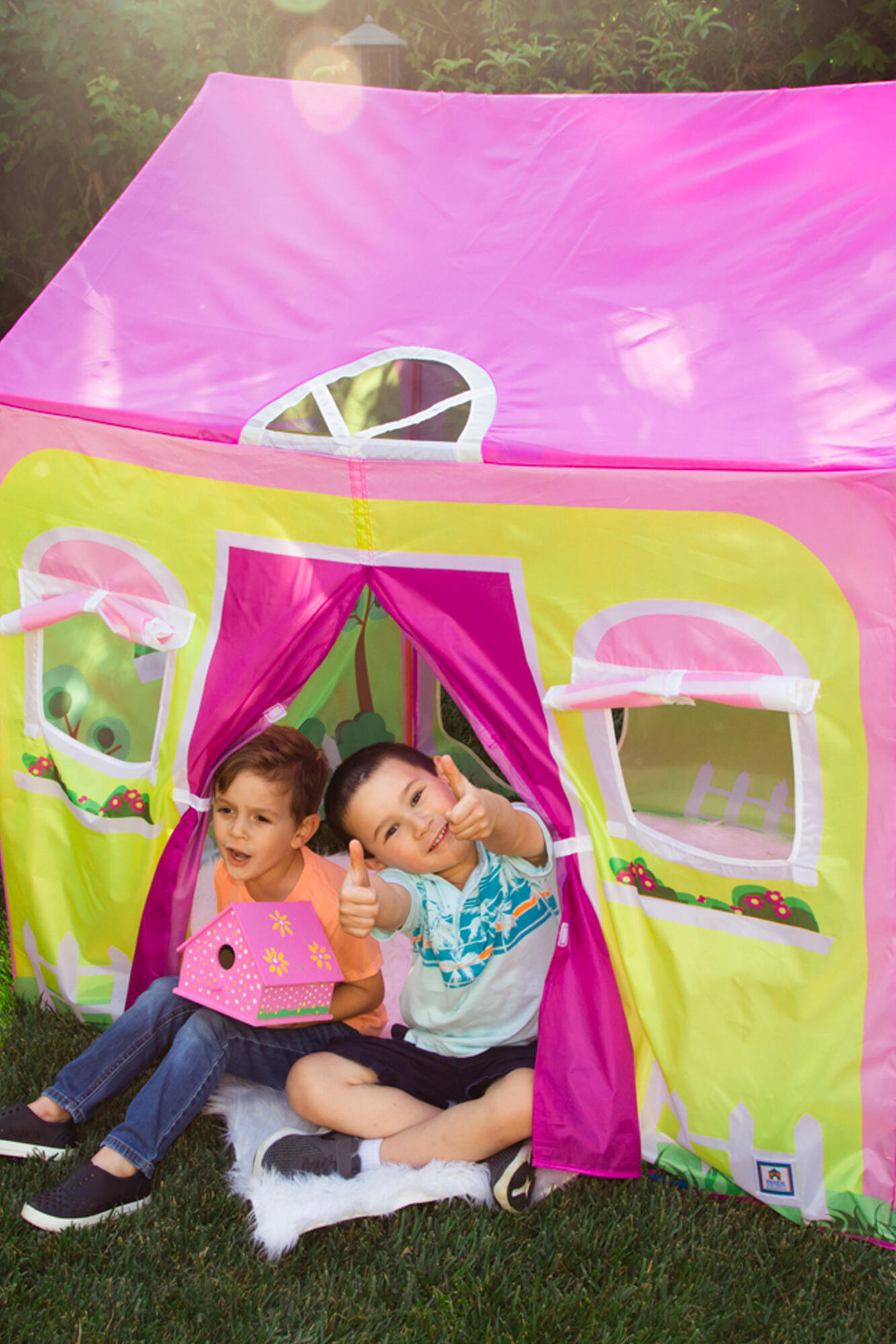 58" x 48" x 58" Details about   Pacific Play Tents 60600 Cottage House Play Tent