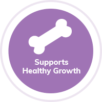 Supports Healthy Growth badge