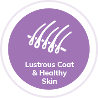Lustrous Coat & Healthy Skin badge