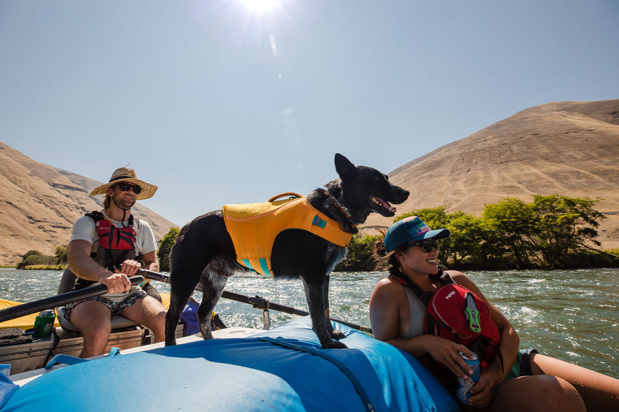 Adjustable and Reflective Float Coat Dog Life Jacket for Swimming RUFFWEAR
