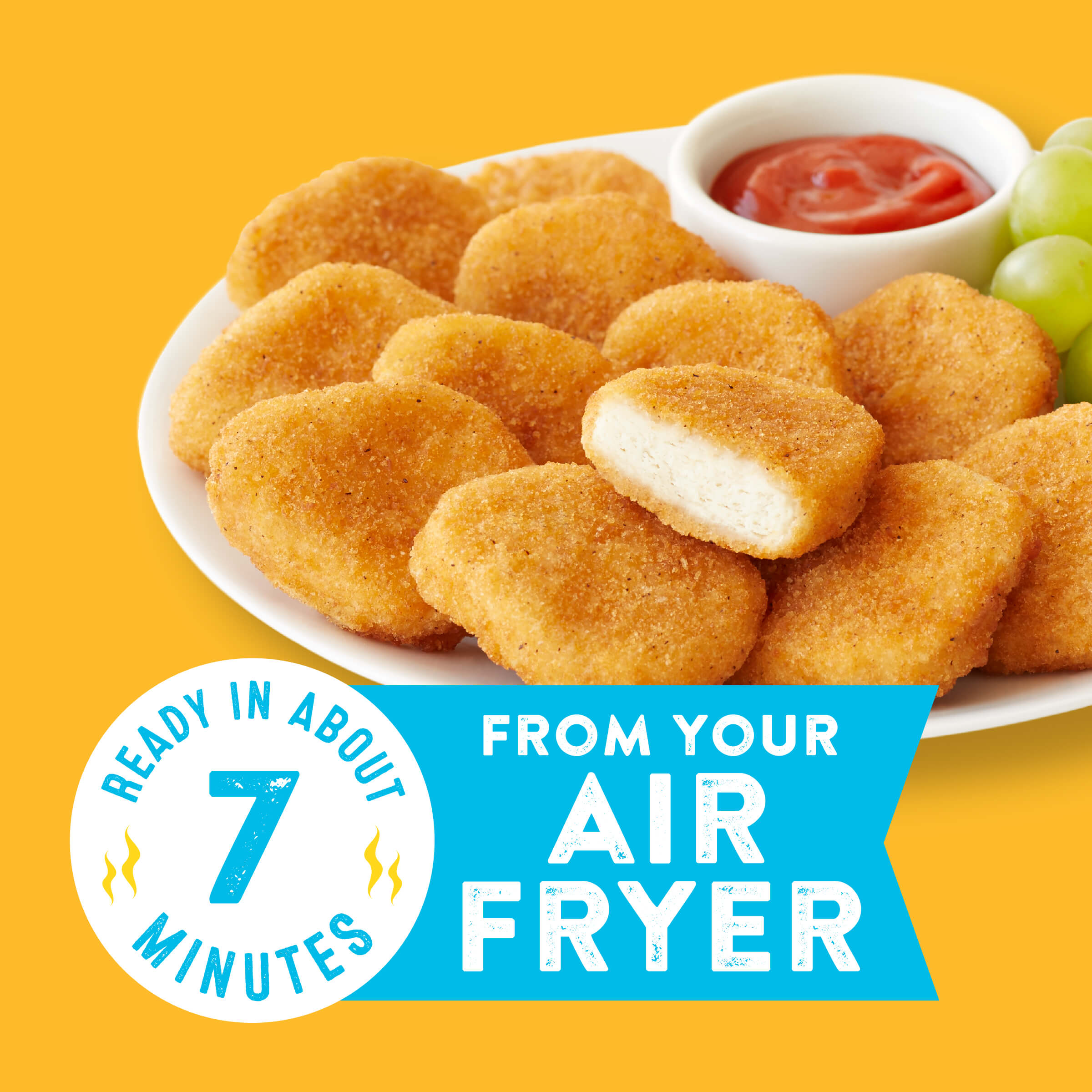 Chicken Nuggets, Frozen - 33.6 oz - Products - Foster Farms