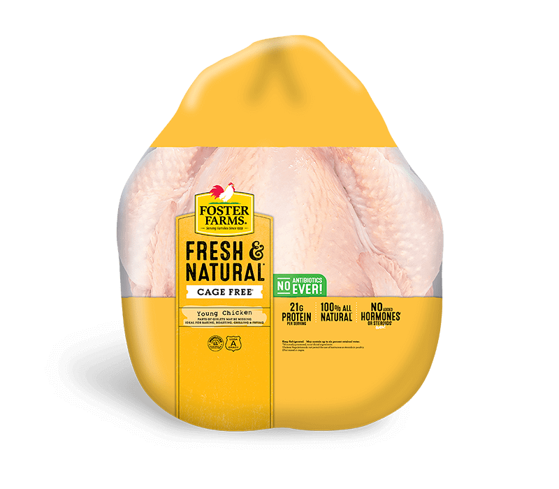 Organic Whole Young Chicken - Products - Foster Farms