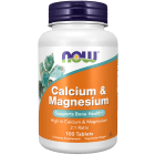 NOW Foods Calcium & Magnesium - 100 Tablets