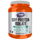 NOW Foods Soy Protein Isolate, Unflavored Powder - 2 lbs.