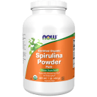 NOW Foods Spirulina, Organic Powder - 1 lb.