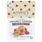 Emmy's Organics Chocolate Chip Coconut Cookies - Front view