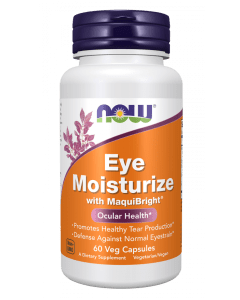 NOW Foods Eye Moisturize with MaquitBright® - 60 Veg Capsules
