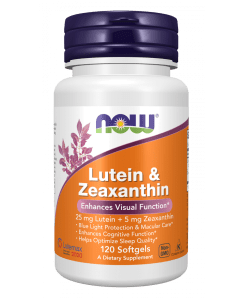 NOW Foods Lutein & Zeaxanthin - 120 Softgels
