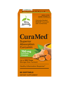 Terry Naturally CuraMed® 750 mg - Front view