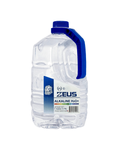 Zeus Alkaline Water - Front view