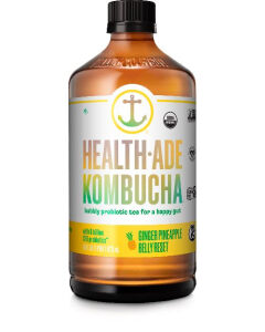 Health Ade Ginger Pineapple Belly Reset Kombucha, 16 oz.