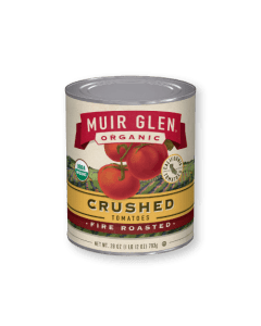 Muir Glen Fire Roasted Crushed Tomatoes, 28 oz.