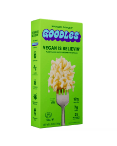 Goodles Mac & Cheese Vegan Is Believin - Front view