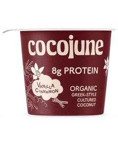 Cocojune Vanilla Cinnamon Protein Yogurt - Front view