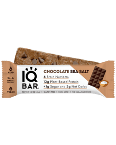 IQBAR Chocolate Sea Salt Protein Bar