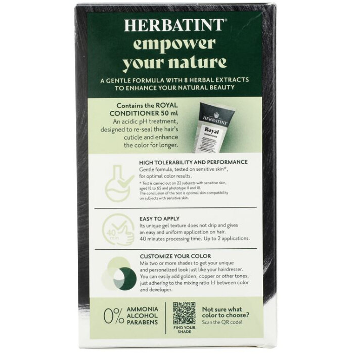Herbatint Black 1N, 4.56 fl.oz | Fruitful Yield
