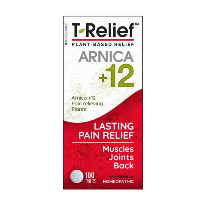 Medinatura T-Relief Pain Arnica + 12, 100 tablets | Fruitful Yield
