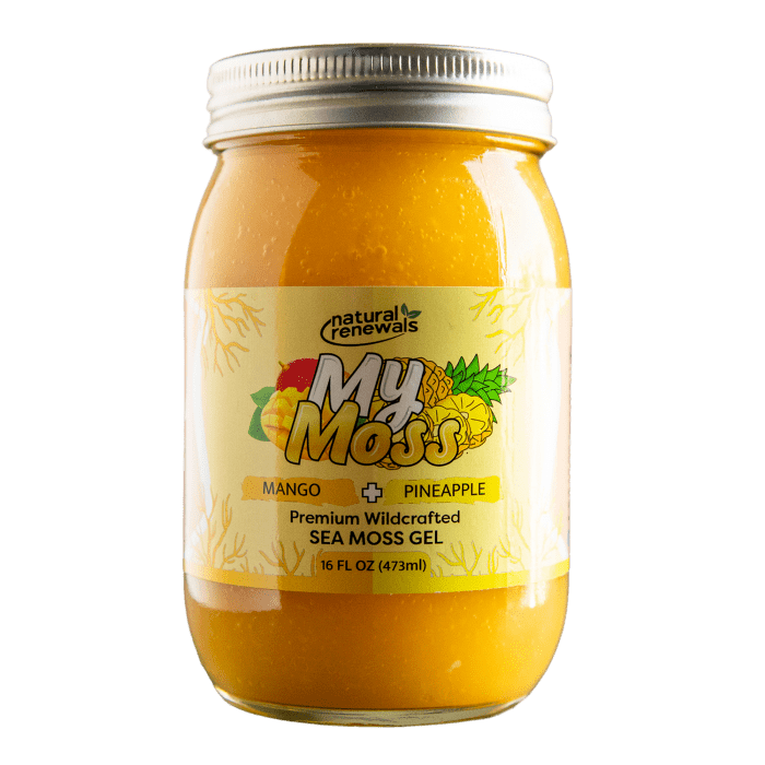 Natural Renewals My Moss Mango and Pineapple, 16oz. | Fruitful Yield