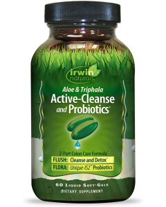 Irwin Naturals Active-Cleanse and Probiotics, 60 Softgels