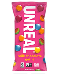 Unreal Milk Chocolate Gems 1.3 oz. - Main