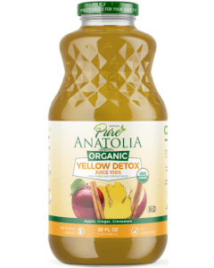 Pure Anatolia Organic Yellow Detox Juice, 32 oz.