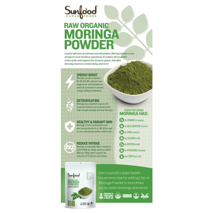Sunfood moringa powder on sale